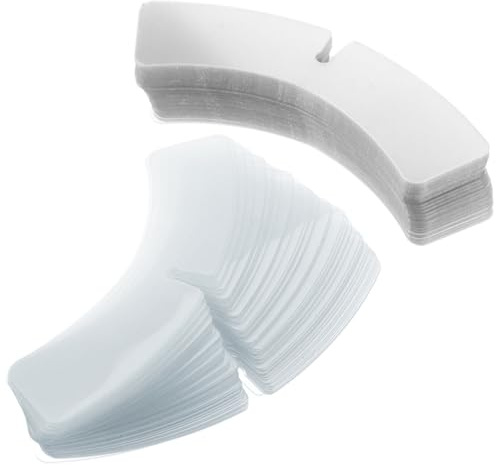 PACKOVE Colletto Della Camicia Trasparente Supporto Del Colletto Della Camicia Inserto Linguetta Sul Colletto Collare Rimane Per Gli Uomini Transparent Plastica