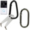2Pcs Secure Ring Doorbell Removal Tool Video Door Bell Replacement Keys with Keychain Opening Key Ring Camera Installation Tool Accessories