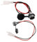 MAGICLULU Lot De 2 Connecteurs De Chargeur pour Port De Charge Scooter Batterie De Remplacement Accessoires pour Vélo Électrique Fer