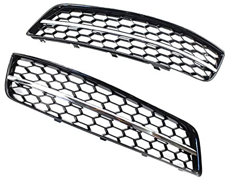 HFJFDQ Auto Nebelscheinwerfer Grill Abdeckung Wabengitter Für A&UDI A3 8P 2009 2010 2011 2012 2013