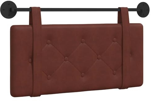 vidaXL Hängendes Kopfteil Antikes PU, Moderner, rechteckiger Wandkopfteil, platzsparende Rückenlehne, schickes Zimmer-Accessoire, zeitgemäßes Schlafzimmermöbel