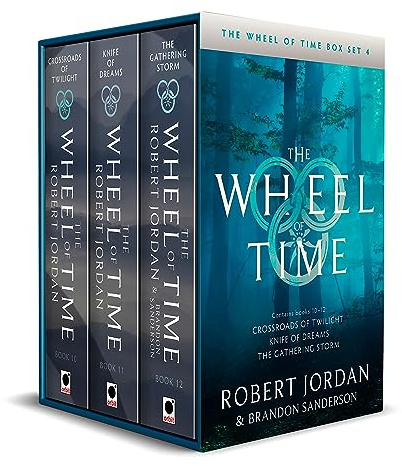 The Wheel of Time Box Set 4: Books 10-12 (Crossroads of Twilight, Knife of Dreams, The Gathering Storm) (Wheel of Time Box Sets)