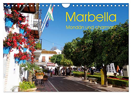 Marbella - Mondän und charmant (Wandkalender 2026 DIN A4 quer), CALVENDO Monatskalender: Treffpunkt des Jetset an der Costa del Sol (CALVENDO Orte)