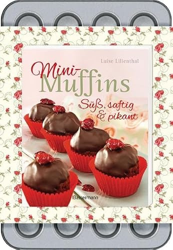 Mini-Muffins - Süß, saftig & pikant -Set: Mit 24er-Backform.