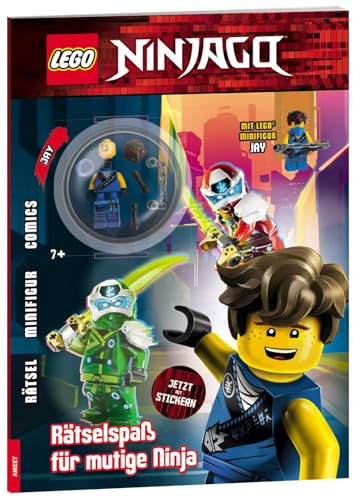 LEGO® Ninjago® – Rätselspaß für mutige Ninja: mit LEGO® Minifigur „Jay“