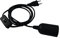 EUROLITE Lampenhalterung mit E27 Fassung | 1,80 Kabel | Inklusive Kabel-Netzstecker | mit Ein- und Ausschalter