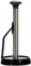Arcos Porte-Rouleaux Cuisine Adhérent - Acier Inoxydable and ABS, Installation Murale ou Table, 28 cm Hauteur, 15 cm Base, Noir - Accessoires Cuisine Arcos