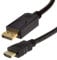 kenable DisplayPort Plug to HDMI Male Plug Display/Monitor/TV Cable 3m [3 metres]