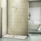AICA Duschwand 70x200cm Walk in Dusche Duschtrennwand 10mm Easy-clean Nano Glas Duschabtrennung