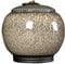 Simanli Tea Canister Ceramic Caddy Vintage Tea Coffee Sugar Canister Jar Traditional Tea Caddy Sealed Lids for Home Kitchen Decoration (Yellow)