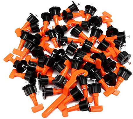 50pcs/set Reusable Tile Straightener Flat Ceramic Floor Wall Tile Building Tools Tile Levelling System Tile Levelling Clip Positioning Tiles Auxiliary Tool