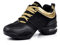 PADGENE Damen-Tanzschuhe mit weicher Satinsohle, hohe Absätze, Tanzschuhe für Jazz/Latein/National Mark/Rumba/Cha Cha, S, Gold, Schwarz, 40 EU
