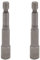 VictorsHome 1/4 Quick-Change Hex Shank 7mm Magnetic Nut Driver Bit, Power Socket Adapter Setter Drill Bits Metric, 65mm Length, 2pcs
