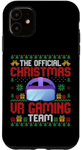 Hülle für iPhone 11 Funny Christmas VR Gaming Team - VR Gamer Gaming Lover Xmas