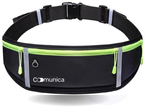 Marsupio Running Impermeabile Porta Telefono Corsa Ideale per Escursioni, Fitness e Viaggi Accessori Palestra Antiscippo Regalo Uomo E Donna