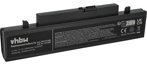 vhbw Akku kompatibel mit Samsung X420-Aura SU3500 Anno, X420-Aura SU4100 Kami Notebook (4400 mAh, 11,1 V, Li-Ion)