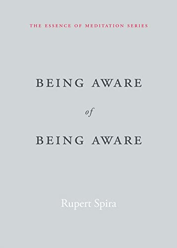 Being Aware of Being Aware: The Essence of Meditation, Volume 1