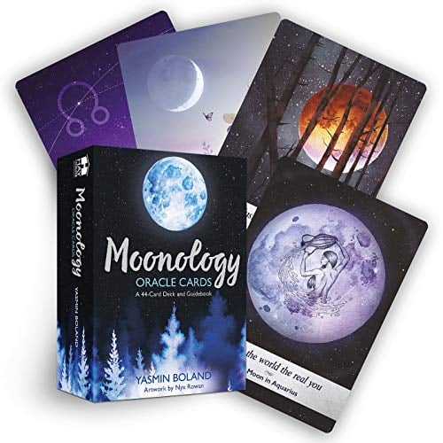 Moonology(TM) Oracle Cards: A 44-Card Moon Astrology Oracle Deck and Guidebook