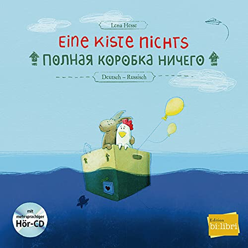 Eine Kiste nichts (Deutsch-Russisch): Zweisprachiges Kinderbuch Deutsch-Russisch mit Audio-CD