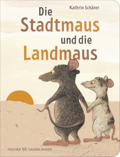 Die Stadtmaus und die Landmaus: Bilderbuch-Klassiker zum Vorlesen endlich für kleine Kinder ab 3 Jahren