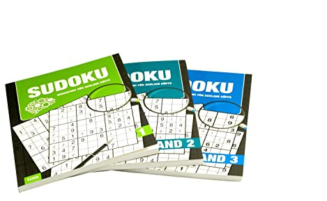 Sudoku – Band 2–4 Großdruck – 3er Pack: Denksport für schlaue Köpfe