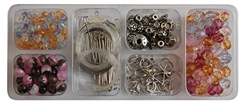 Vaessen Creative Schmuck-Organizer Aufbewahrungsbox Mehrfarbig One Size