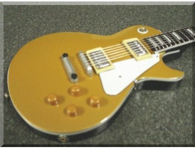 GIBSON Gold Top Miniatur Gitarre Les Paul