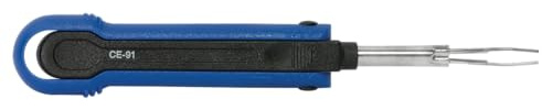 SW-Stahl 32100L-CE91 Entriegelungswerkzeug für Steckkontakte 2,8 & 5,8 mm | KFZ Auspinwerkzeug zur Demontage von Steckverbindern - Pin Entriegler für Fahrzeugelektrik - Kontakte lösen
