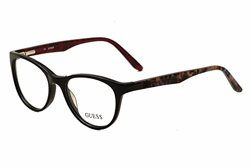 Guess Brillengestelle GU2416-BLK-50 Oval Brillengestelle 50, Schwarz