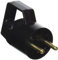 Lébénoïd Enchufe macho 2P+T 16A IP40 con aro Negro