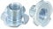 sourcing map M10 4 Pronged Tee Nut T-Nut for Table Legs Rock Climbing Wall Woodwork Holds Wood Cabinetry 20Pcs