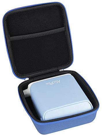 Hermitshell Hard EVA Travel Case for Kiipix Portable Smartphone Picture Printer (Blue)