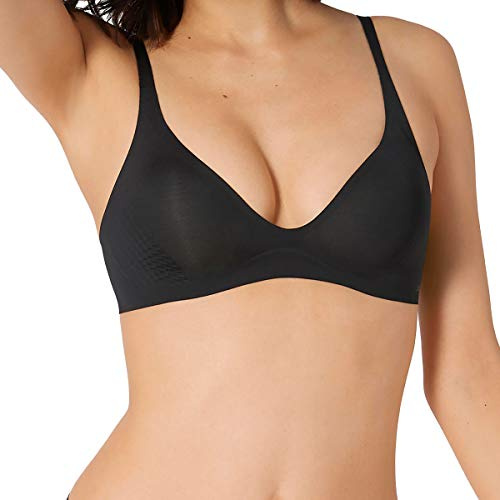 sloggi Donna Body Adapt T-Shirt Bra, Nero, M