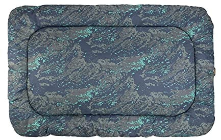 RUFFWEAR Basecamp Hundebett, bequemes & leichtes Reisebett für Hunde, maschinenwaschbar, 30 x 48, Grau