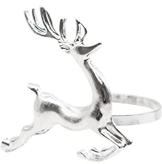 Weihnachten Rentier Serviettenringe x8, Rentier Weihnachten Tisch Set, Dekorative Ornament, Urlaub Esszimmer, Zubehör, Xmas Set, Weihnachten Tischdekorationen - von TRIXES
