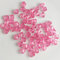 Doppelkegel/Bicone 8 mm 80 Stück - Perlen Kristall Lose Perlen mit Loch 100er Set DIY Basteln mit Loch tschechische Facettiert Beads Schmuck Acryl auffädeln Nieten Steine - Pink 2