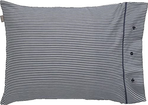 GANT Yarn Dyed Stripe Pillowcase Evening Blue 80X80
