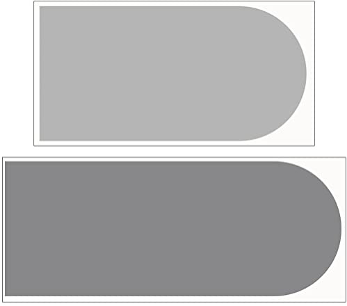 Bogen Wandtattoo 2 Stück aus PVC für Glatte Flächen, Modern