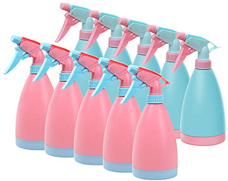 Garten-Gießkanne, Pflanzengießkanne, feiner Nebel, Sprühflasche, Sukkulenten, Blumen, Sprühflaschen mit verstellbarer Düse, for Haarstyling, Gießkanne, rosa, blauer Anzug, Gießkanne for Pflanzen im Fr