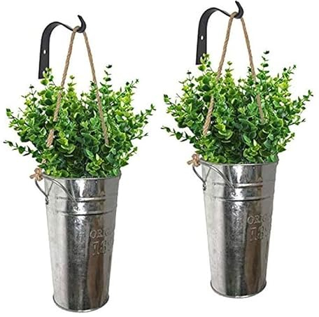 Katai - 2er-Pack Wand-Pflanzgefäße für Zimmerpflanzen - Hänge-Pflanzgefäßhalter - Dekorvasen für Sukkulenten und Pflanzen