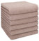 Betz Berlin 6er Pack Handtücher Set Handtuch Größe 50x100 cm 100% Baumwolle Cappuccino - Berlin