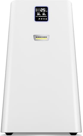 Kärcher Air Purifier AF 50, air flow rate: 520 m³/h, room size: 50 m², filter performance: removes 99.95% of particles down to 0.3 μm such as dust, pollen & allergens, automatic function, night mode