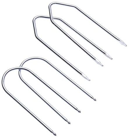 NHPY 4 Pièces Cle Extraction Autoradio, Arceau De Déverrouillage Iso Pour Autoradio, Outil D'Extraction De Autoradio Principales Din Clés D'Extraction Compatible Avec Fia(2Forme)