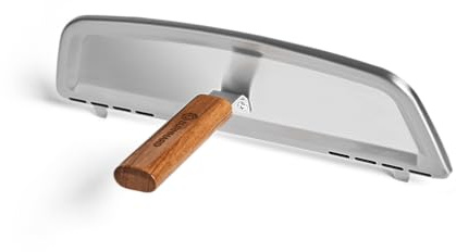BURNHARD® Hitzeschild für Gas-Pizzaofen Tony, Edelstahl | verkürzt Aufheizzeit und stabilisiert Hitze, für effizienten Gasverbrauch