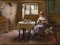 MNMSBFXQ Berühmtes Gemälde Leinwand Bilder Kunstdrucke Leinwand Plakat ein von William Kay Blacklock Bilder Deko Kunstwerk für Wohnzimmer 60x90cm