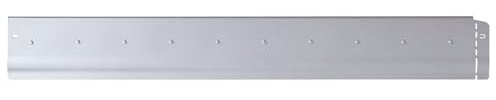 bellissa Beeteinfassung Pro Metall verzinkt Silber 103 x 1 x 13 cm | Rasenkantenprofil, Beetbegrenzung und Gartenabgrenzung