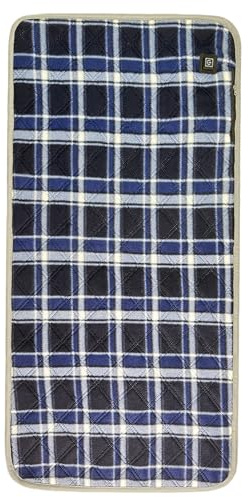 USB-Heizmatte, einstellbare Wärme, 90 x 45 cm, Thermo-Sitzkissen, tragbare Wärmeunterlage, gesteppte Oberflächen, zum Angeln, Garten, Wohnung, Grill, Schule, Innenbereich