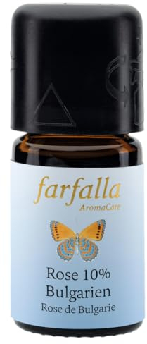 Farfalla Ätherische Öle Rose Bulgarien 10% Selektion 5 ml