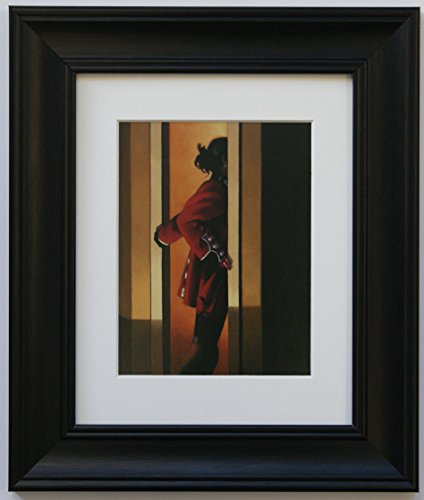 On Parade by Jack Vettriano Framed Art Print Picture (33cm x 28cm) Black Frame