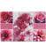 Zeller 26930 Platzset Flower, 43,5 x 28,5 cm, rosa